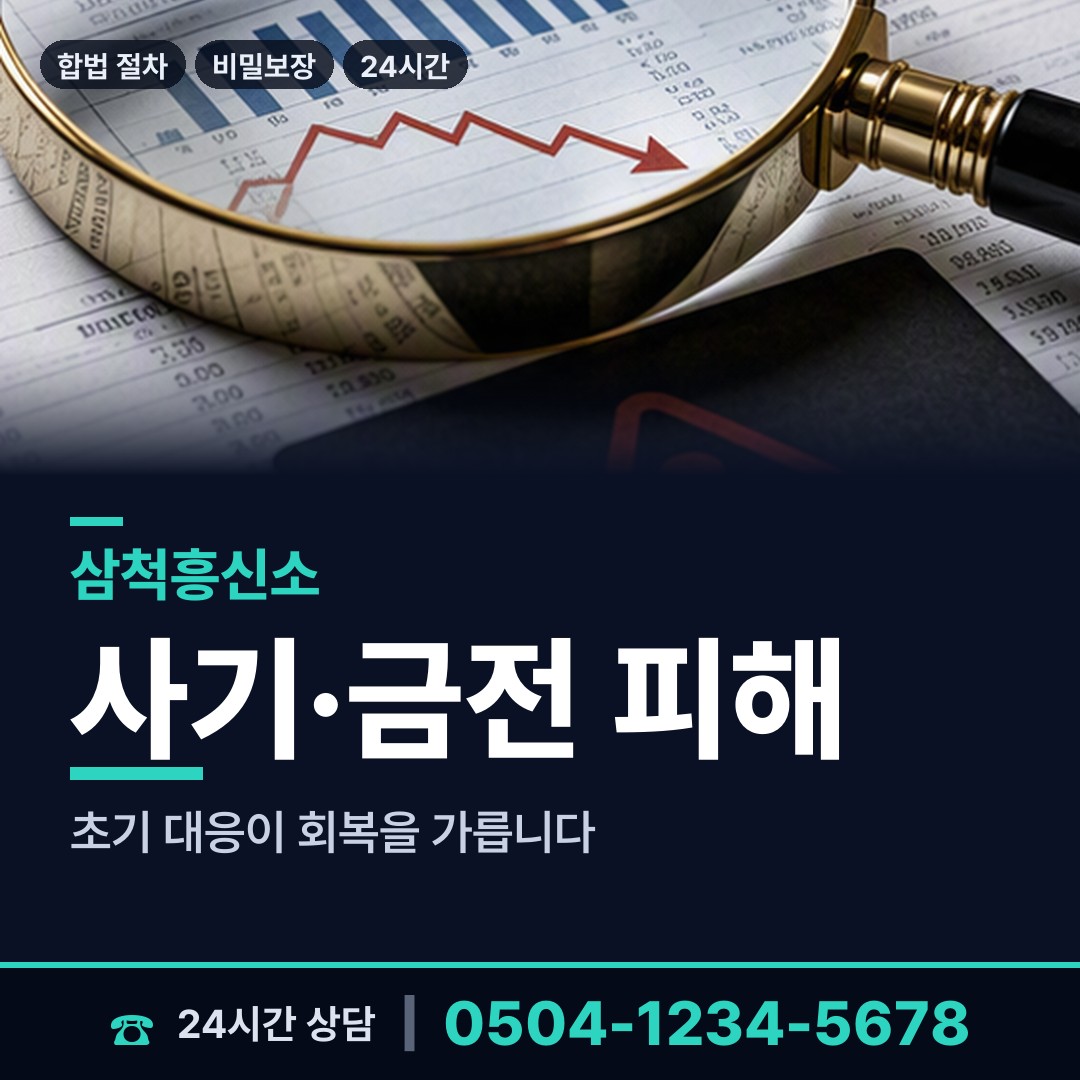 삼척 도계읍 전세사기조사 상담 안내